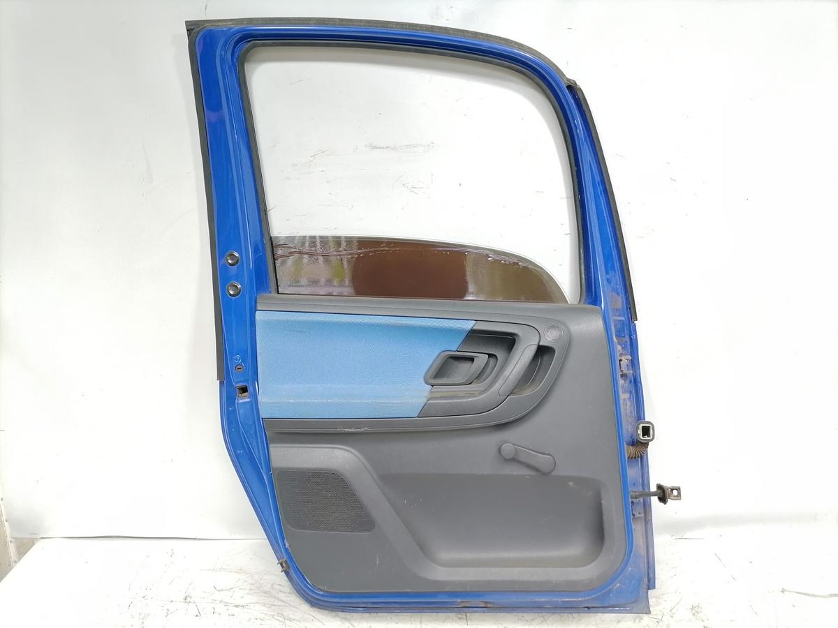 Skoda Roomster original T&uuml;r hinten links LF5K Dynamicblau Bj.2007